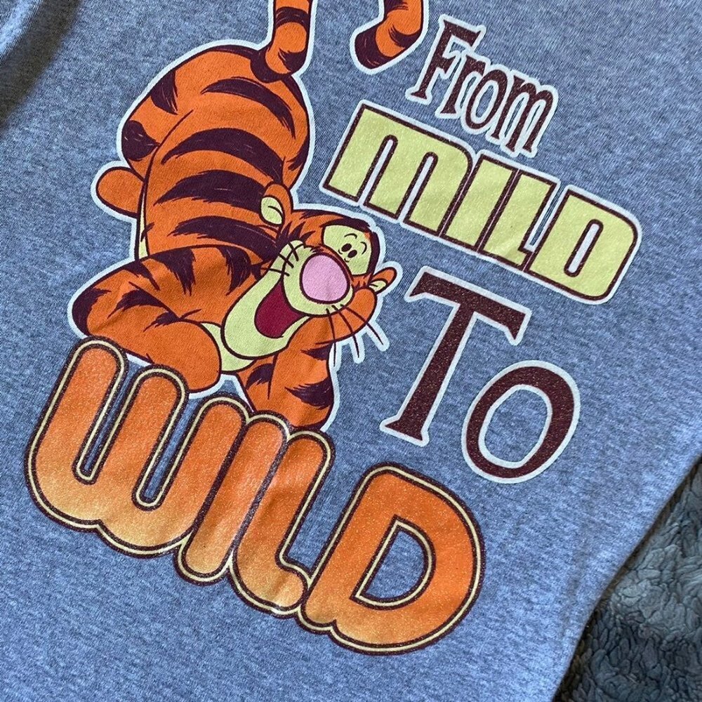 VTG Freeze! Tigger Wild Ringer Tee - Picture 2 of 7